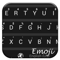 BarFlat Dark Emoji Keyboard on 9Apps