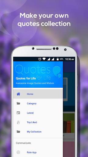 Quotes for Life: Whatsapp Status Quotes & Wishes screenshot 5