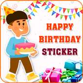 Happy Birthday Stickers for whatsapp logo