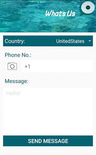 Chat on WhatsApp without Saving a Number screenshot 1