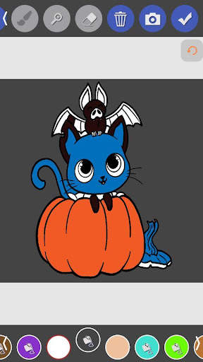 Halloween games coloring screenshot 5