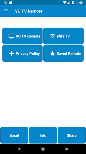 VU TV Remote Control screenshot 1