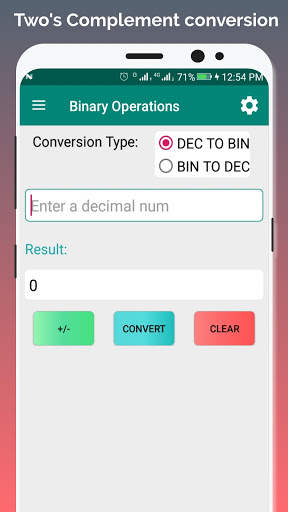 Total Binary Operations: Converter and Calculator скриншот 5