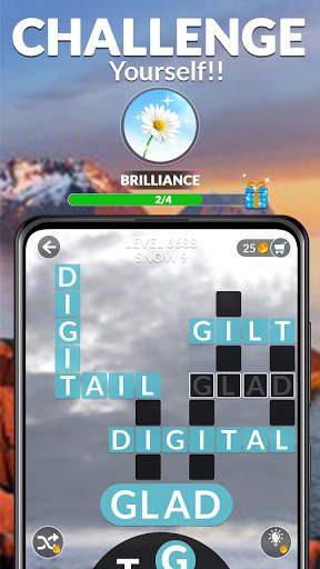 Word Picture: Scapes Wallpaper screenshot 1