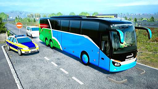 Luxury Tourist City Bus Driver 🚌 Free Coach Games screenshot 1