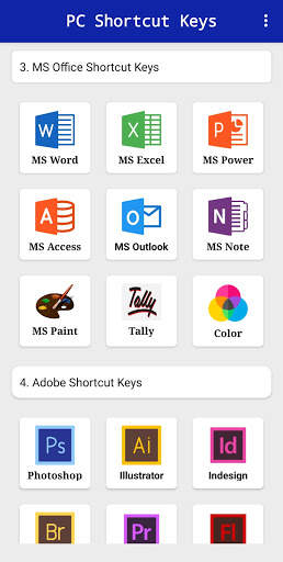 PC/Laptop Shortcut Keys screenshot 2