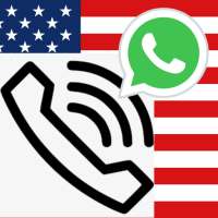 Free USA number for Whatsapp Telegram verification logo