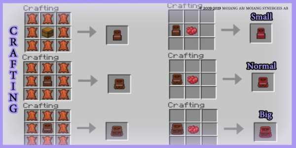 Backpacks Addon for Minecraft MCPE screenshot 1