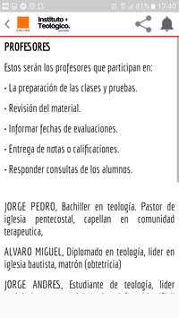 Instituto Teológico Online (Español) screenshot 4