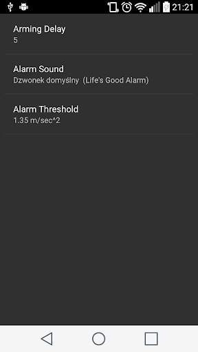 Vibration Alarm screenshot 4