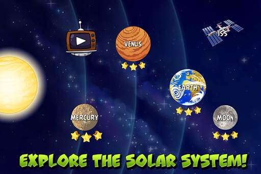 Angry Birds Space скриншот 1
