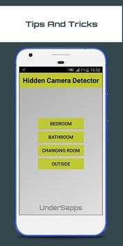 Spy Hidden Camera Detector Tiny Spy Cam Monitor screenshot 6