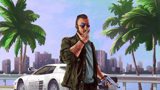 City Grand Gangster Crime 4 تصوير الشاشة
