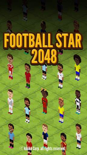 Football Star 2048  - Collect & Puzzle screenshot 1