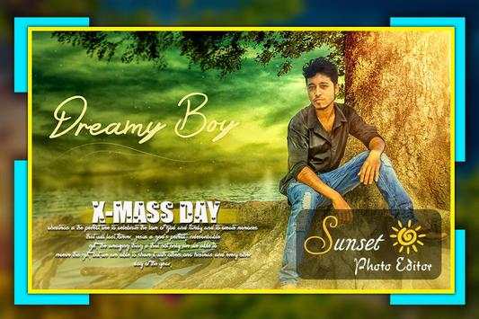 Sunset Photo Editor HD screenshot 2
