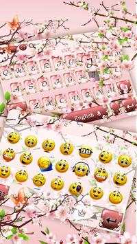 Tastiera con corde rosa pesca screenshot 3