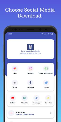 Social Media Dawnloader screenshot 1