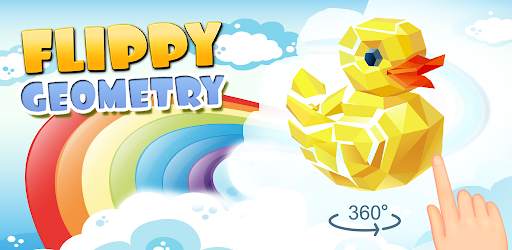 Flippy Geometry 3D Polysphere Puzzles with Poly скриншот 1
