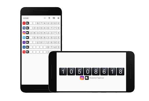 Social Media Follower Counter screenshot 1