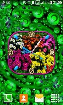 Chrysanthemum Clock screenshot 3