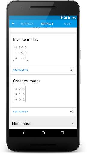 Matrix Calculator screenshot 3