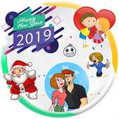 Stickers for WhatsApp - WAStickerApps (TickTock) logo