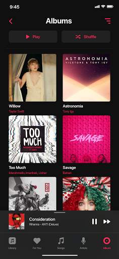 Music Player style iOS 14 screenshot 4