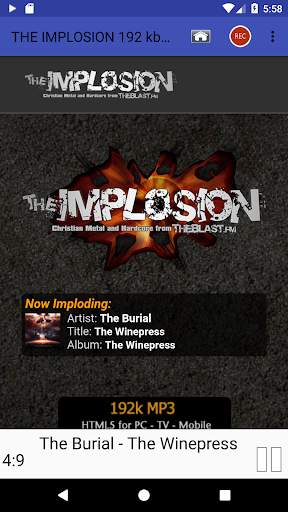 Internet Radio Player Recorder screenshot 1