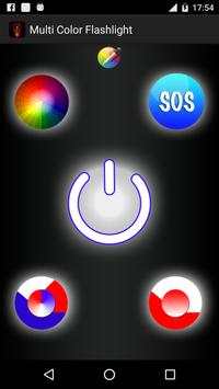 Multi Color Flashlight screenshot 1