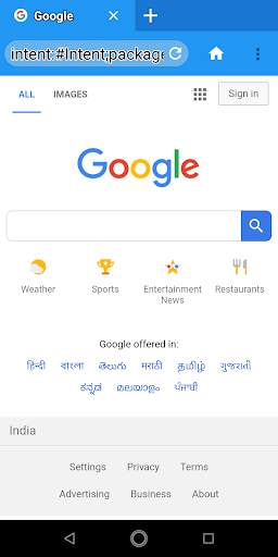 S Browser screenshot 2