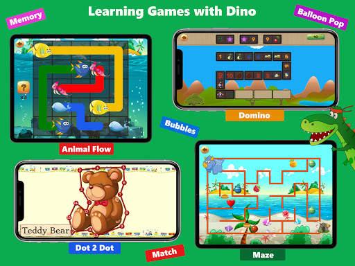 Dino Preschool Learning Games screenshot 13