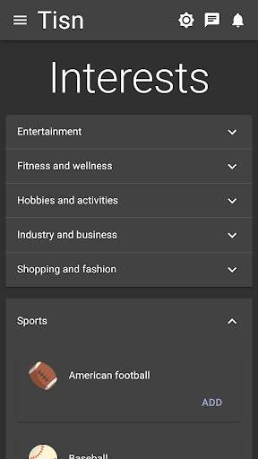 Tisn - The introverts' social network screenshot 5