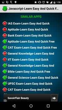 Java Script-LENQ FREE screenshot 7