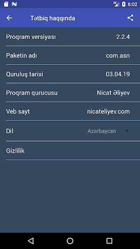 Avtomobil Məlumat Proqramı स्क्रीनशॉट 4
