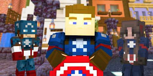 Captain America Skins for Minecraft screenshot 3