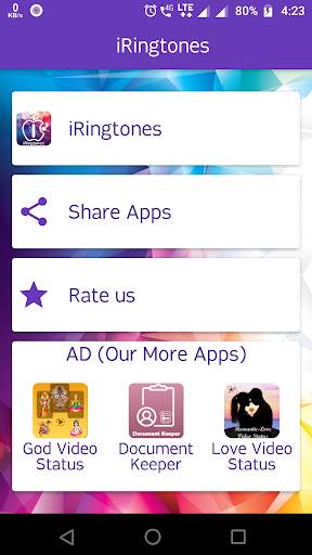 i-phones Ringtones - For Android Phones screenshot 1