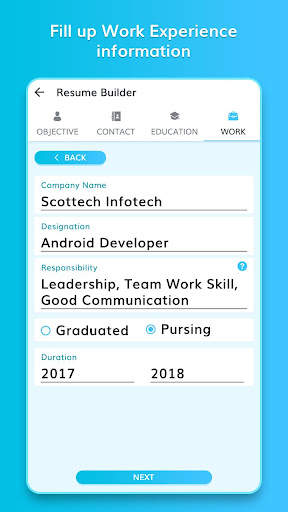 Resume Builder - Professional CV Maker screenshot 8