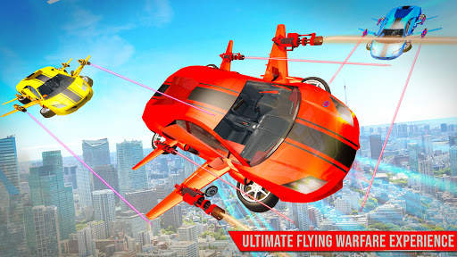 Flying Robot Car Games - Robot Shooting Games 2021 screenshot 3