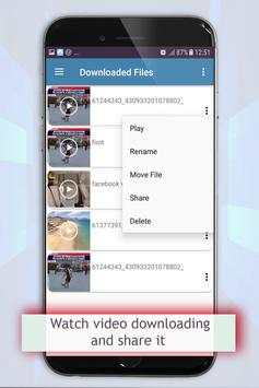 Video Downloader FISave screenshot 5