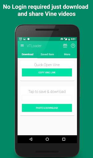 Downloader for Vine & Twitter screenshot 1