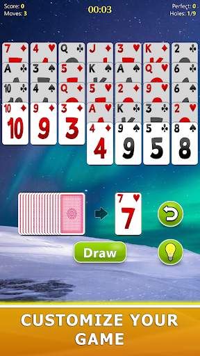 Golf Solitaire - Card Game screenshot 13