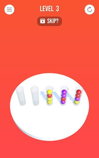Puzzle - Urutkan Bola 3D screenshot 16