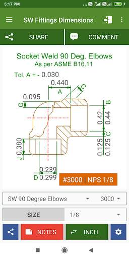 Piping Dimensions screenshot 5
