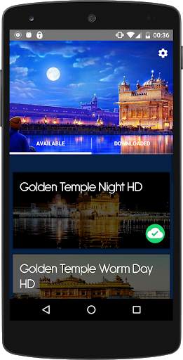 Golden Temple Live Wallpaper screenshot 3
