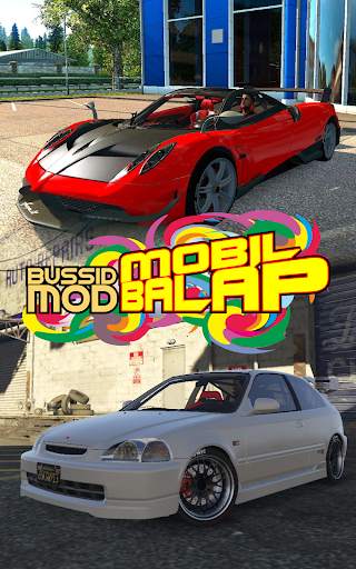 Livery bussid mod mobil balap screenshot 1