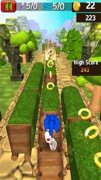 Temple Sonic Run 3D screenshot 4