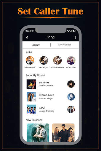 Set Caller Tune : Free New Music Ringtone 2021 screenshot 2