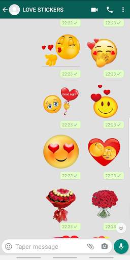 LOVE STICKERS FOR WHATSAPP - ❤️WASTICKERAPPS❤️ screenshot 1