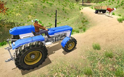 Indian Tractor Driving Game screenshot 2