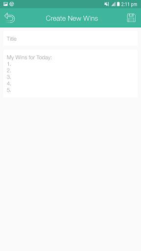 My Wins Journal screenshot 2
